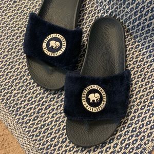 Ivory Ella athletic slides